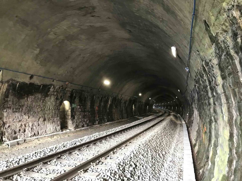 Tunnel Infrabel Wallonie vue 6